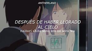 Scena#2 za Posnetek: Radwimps – Nandemonaiya in animation form